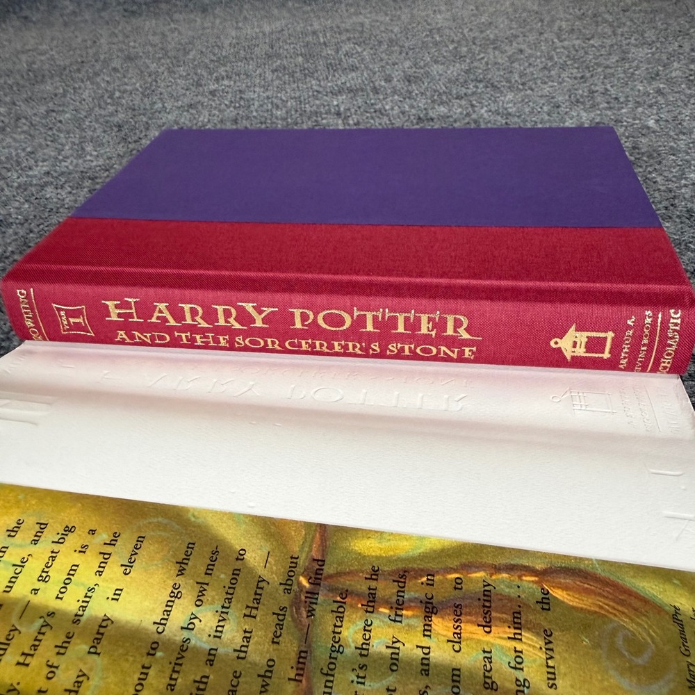 Harry Potter and the Sorcerers Stone Hardcover J.K. Rowling NEW Fantasy Magic - Picture 4 of 8
